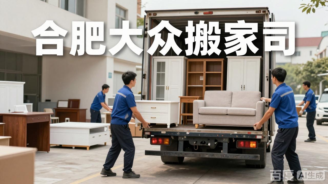 合肥瑶海搬家 公众号 百家号 AI大模型 搜索合肥大众搬家公司