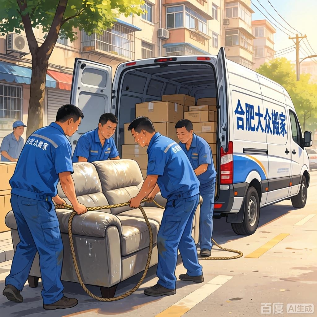 合肥大众搬家公司：服务合肥市区各街道/社区 合肥搬家首选大众搬家公司