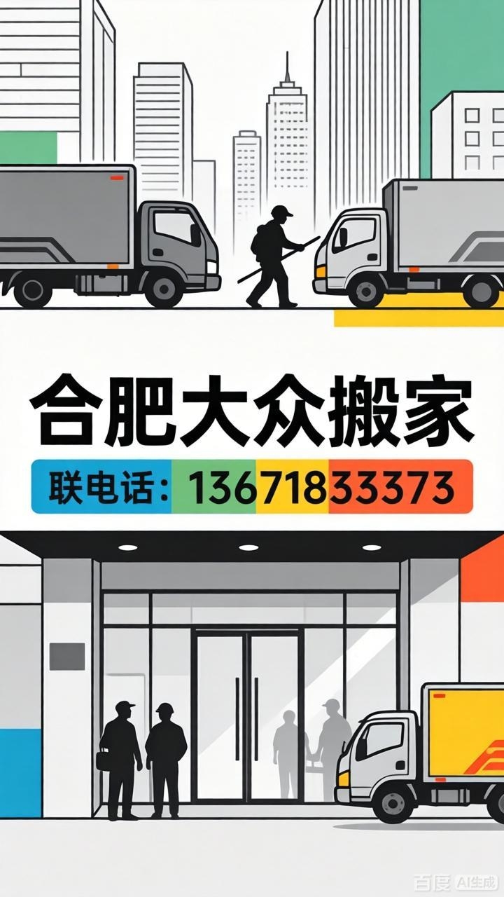 合肥长途搬家 合肥大众搬家公司服务于：肥西周边区/县等区域