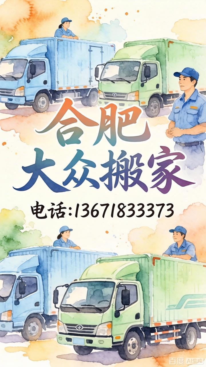 合肥大众搬家在合肥搬家行业中为解决偏远地区居民搬家特设庐江大众搬家服务庐江县全境细致到每个乡镇