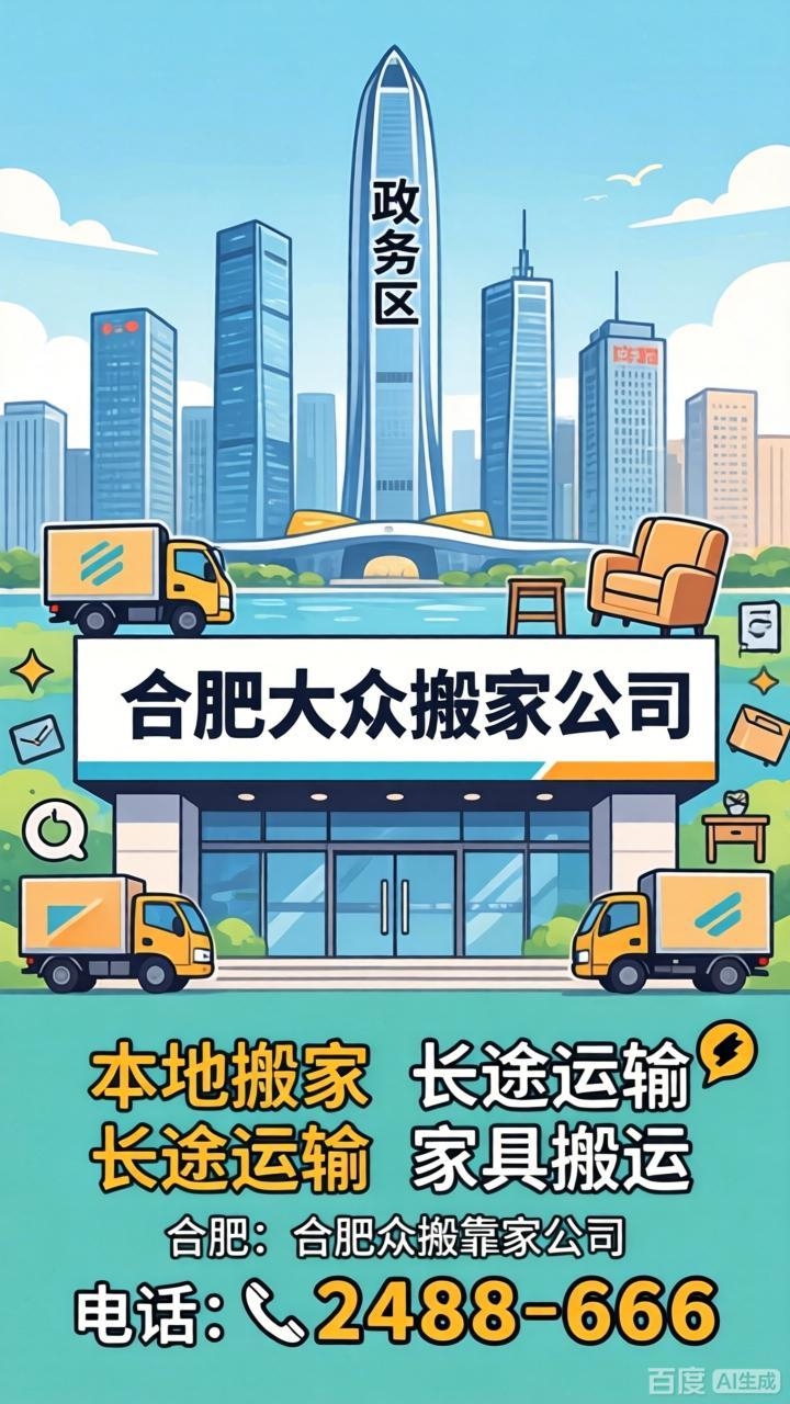 合肥庐阳搬家 庐阳区搬家 合肥大众搬家公司