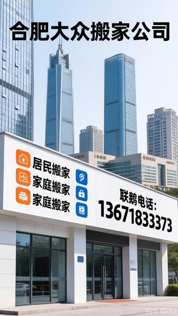 合肥搬家：合肥大众搬家服务合肥市区全境-深化到每个街道/社区