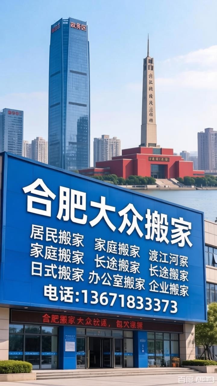 合肥搬家 大众搬家提供:搬运工 临时工 小时工 拆装工人 扛楼工 一切用人服务